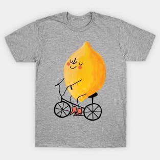 Retro Lemon Fella in pink boots silo T-Shirt